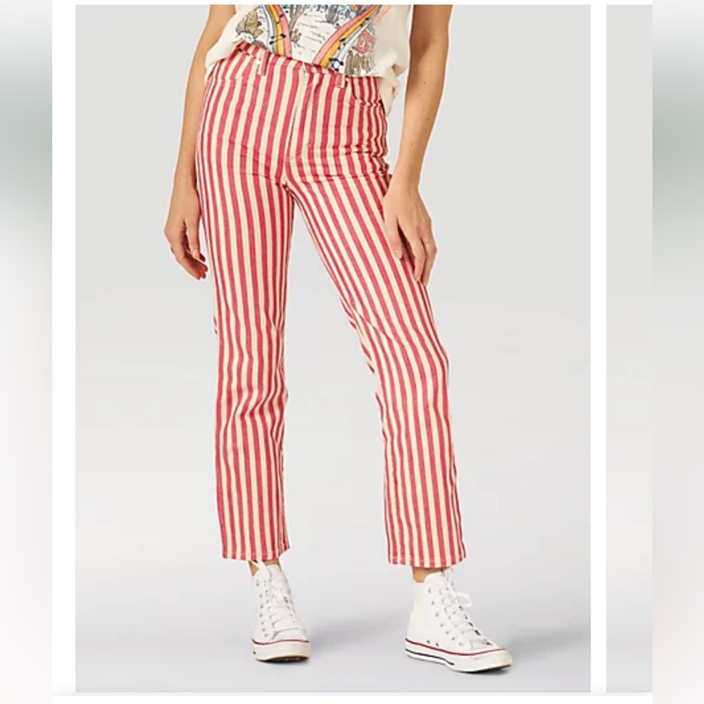 Wrangler WILD WEST STRIPE JEAN:RASBERRY RIPPLE